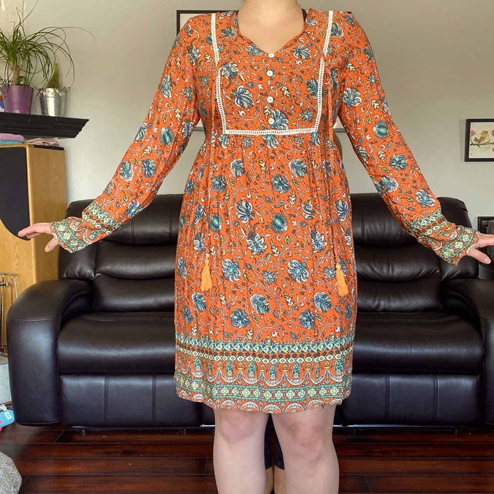 Floral summer dress